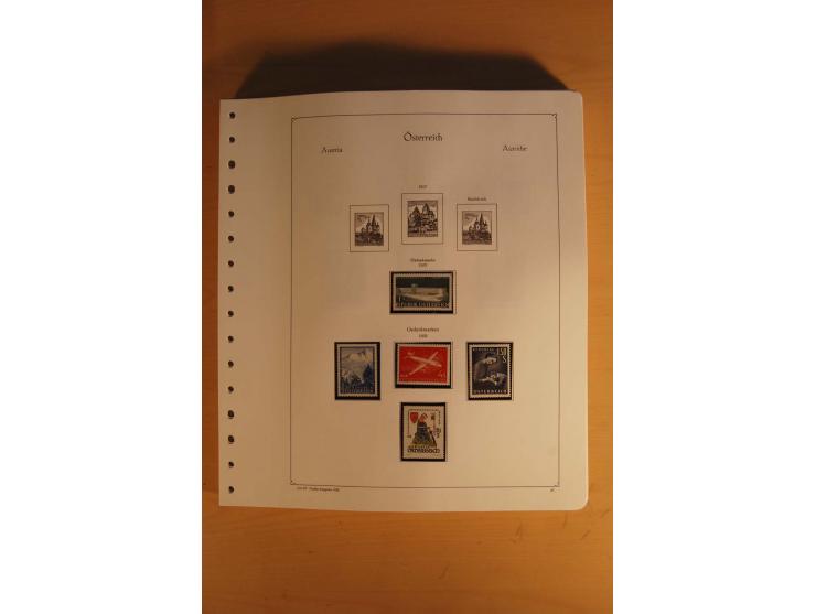 1850/1983, anfangs ungebrauchte, später zunehmend postfrische Sammlung mit etlichen guten Ausgaben, dabei Mi.-Nr. 1-5 ungebra