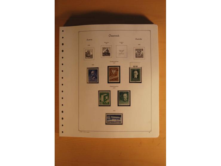 1850/1983, anfangs ungebrauchte, später zunehmend postfrische Sammlung mit etlichen guten Ausgaben, dabei Mi.-Nr. 1-5 ungebra