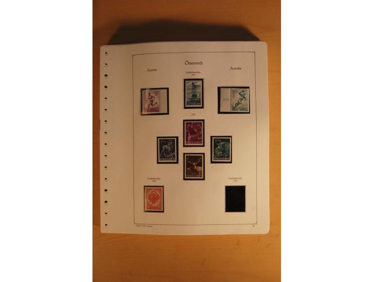 1850/1983, anfangs ungebrauchte, später zunehmend postfrische Sammlung mit etlichen guten Ausgaben, dabei Mi.-Nr. 1-5 ungebra
