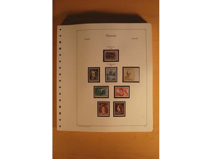 1850/1983, anfangs ungebrauchte, später zunehmend postfrische Sammlung mit etlichen guten Ausgaben, dabei Mi.-Nr. 1-5 ungebra