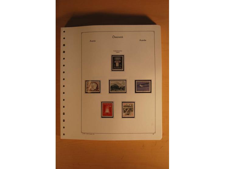 1850/1983, anfangs ungebrauchte, später zunehmend postfrische Sammlung mit etlichen guten Ausgaben, dabei Mi.-Nr. 1-5 ungebra