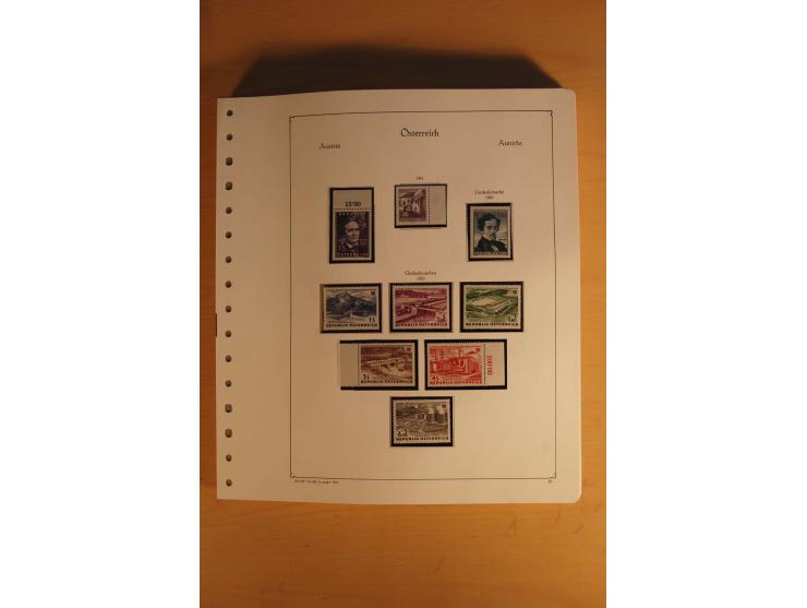1850/1983, anfangs ungebrauchte, später zunehmend postfrische Sammlung mit etlichen guten Ausgaben, dabei Mi.-Nr. 1-5 ungebra
