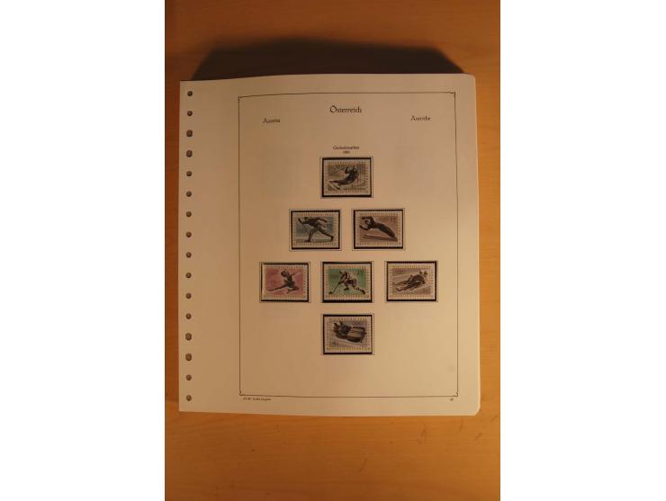 1850/1983, anfangs ungebrauchte, später zunehmend postfrische Sammlung mit etlichen guten Ausgaben, dabei Mi.-Nr. 1-5 ungebra