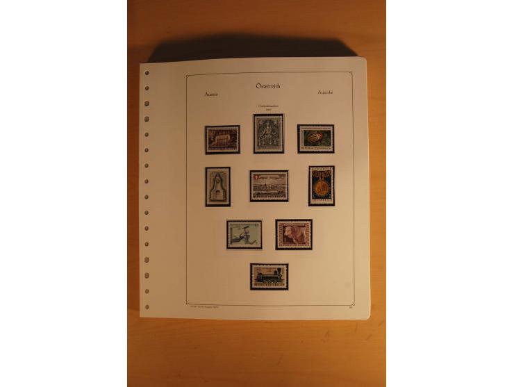 1850/1983, anfangs ungebrauchte, später zunehmend postfrische Sammlung mit etlichen guten Ausgaben, dabei Mi.-Nr. 1-5 ungebra