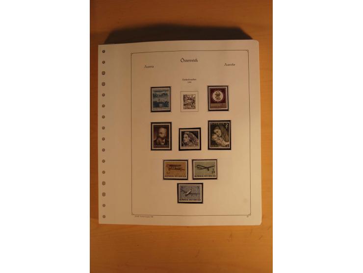 1850/1983, anfangs ungebrauchte, später zunehmend postfrische Sammlung mit etlichen guten Ausgaben, dabei Mi.-Nr. 1-5 ungebra