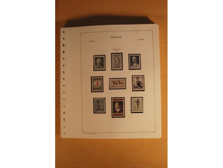 1850/1983, anfangs ungebrauchte, später zunehmend postfrische Sammlung mit etlichen guten Ausgaben, dabei Mi.-Nr. 1-5 ungebra