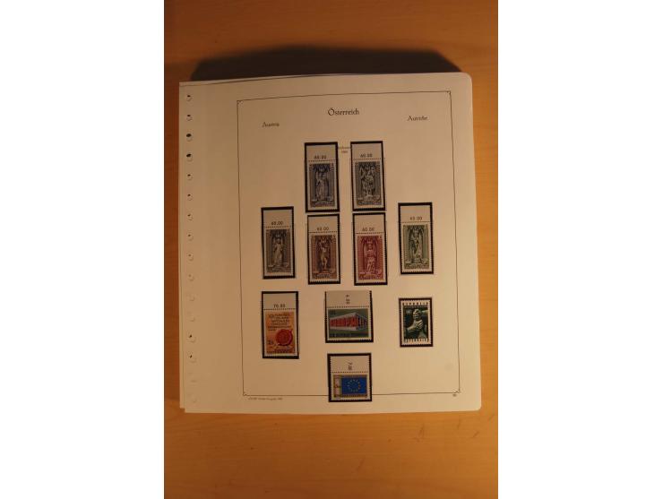 1850/1983, anfangs ungebrauchte, später zunehmend postfrische Sammlung mit etlichen guten Ausgaben, dabei Mi.-Nr. 1-5 ungebra