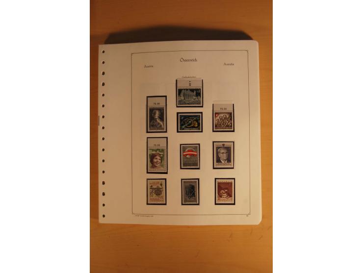1850/1983, anfangs ungebrauchte, später zunehmend postfrische Sammlung mit etlichen guten Ausgaben, dabei Mi.-Nr. 1-5 ungebra