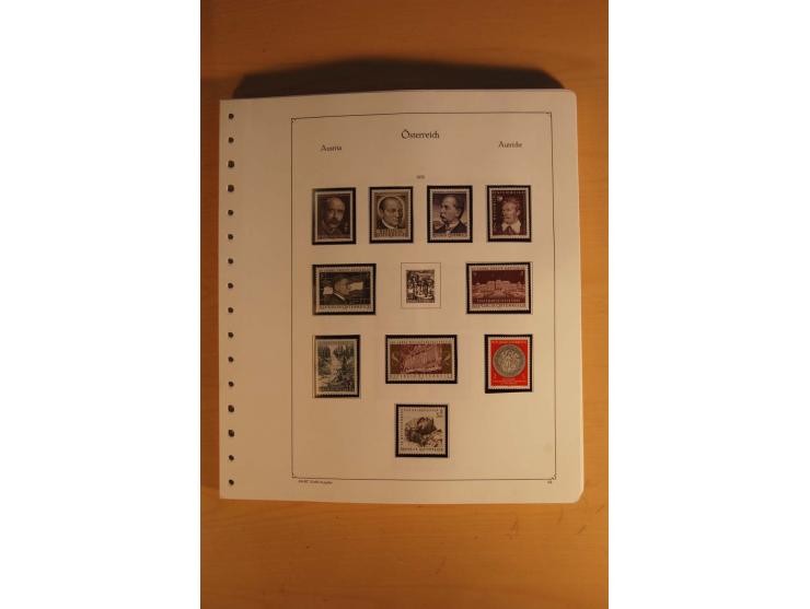 1850/1983, anfangs ungebrauchte, später zunehmend postfrische Sammlung mit etlichen guten Ausgaben, dabei Mi.-Nr. 1-5 ungebra
