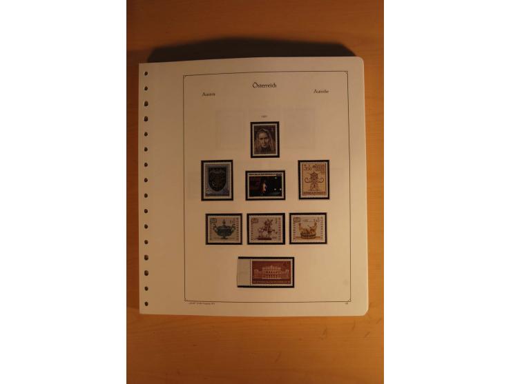 1850/1983, anfangs ungebrauchte, später zunehmend postfrische Sammlung mit etlichen guten Ausgaben, dabei Mi.-Nr. 1-5 ungebra