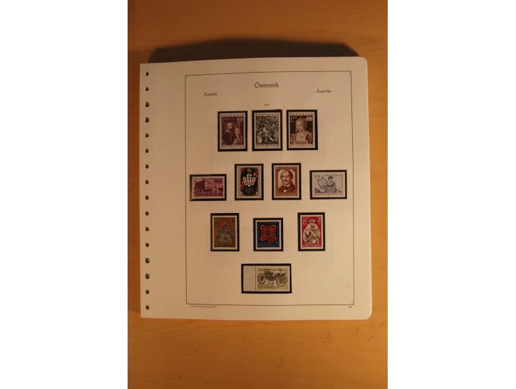 1850/1983, anfangs ungebrauchte, später zunehmend postfrische Sammlung mit etlichen guten Ausgaben, dabei Mi.-Nr. 1-5 ungebra