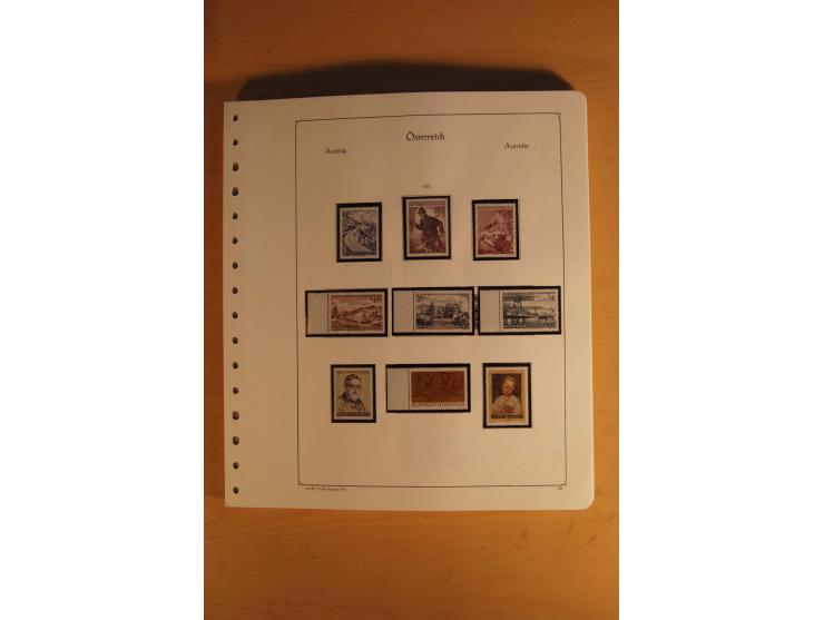 1850/1983, anfangs ungebrauchte, später zunehmend postfrische Sammlung mit etlichen guten Ausgaben, dabei Mi.-Nr. 1-5 ungebra