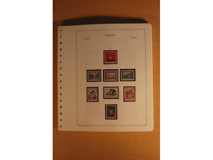 1850/1983, anfangs ungebrauchte, später zunehmend postfrische Sammlung mit etlichen guten Ausgaben, dabei Mi.-Nr. 1-5 ungebra