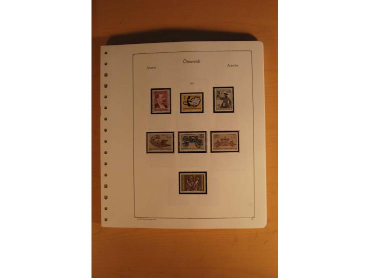 1850/1983, anfangs ungebrauchte, später zunehmend postfrische Sammlung mit etlichen guten Ausgaben, dabei Mi.-Nr. 1-5 ungebra