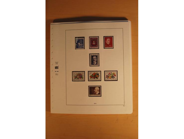 1850/1983, anfangs ungebrauchte, später zunehmend postfrische Sammlung mit etlichen guten Ausgaben, dabei Mi.-Nr. 1-5 ungebra