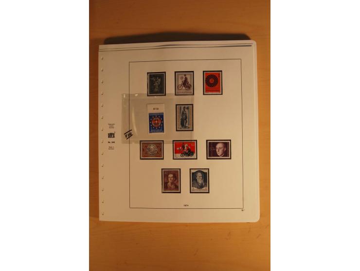 1850/1983, anfangs ungebrauchte, später zunehmend postfrische Sammlung mit etlichen guten Ausgaben, dabei Mi.-Nr. 1-5 ungebra