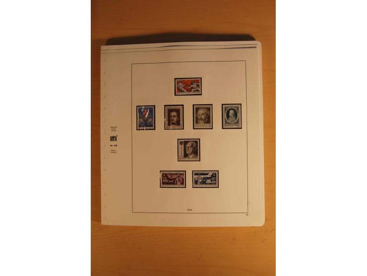 1850/1983, anfangs ungebrauchte, später zunehmend postfrische Sammlung mit etlichen guten Ausgaben, dabei Mi.-Nr. 1-5 ungebra