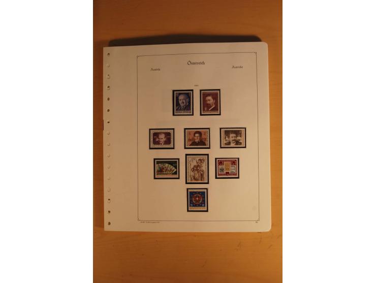 1850/1983, anfangs ungebrauchte, später zunehmend postfrische Sammlung mit etlichen guten Ausgaben, dabei Mi.-Nr. 1-5 ungebra