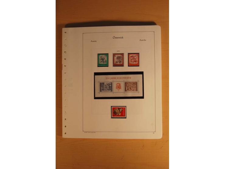 1850/1983, anfangs ungebrauchte, später zunehmend postfrische Sammlung mit etlichen guten Ausgaben, dabei Mi.-Nr. 1-5 ungebra