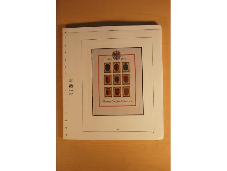 1850/1983, anfangs ungebrauchte, später zunehmend postfrische Sammlung mit etlichen guten Ausgaben, dabei Mi.-Nr. 1-5 ungebra