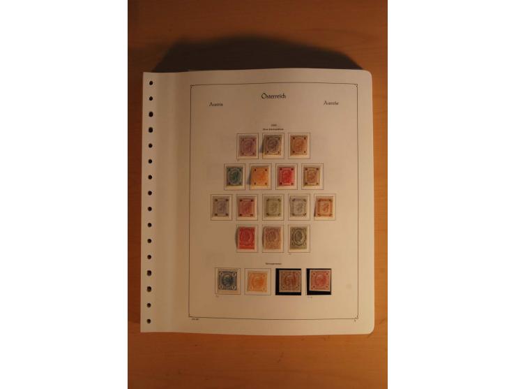 1850/1983, anfangs ungebrauchte, später zunehmend postfrische Sammlung mit etlichen guten Ausgaben, dabei Mi.-Nr. 1-5 ungebra
