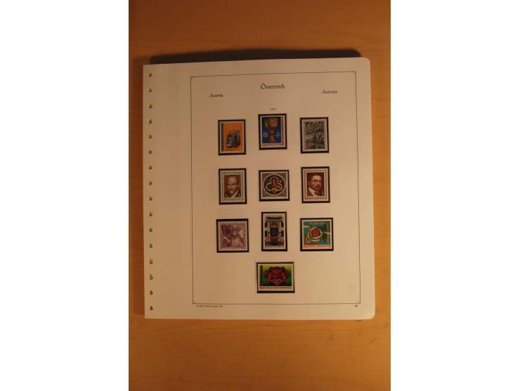 1850/1983, anfangs ungebrauchte, später zunehmend postfrische Sammlung mit etlichen guten Ausgaben, dabei Mi.-Nr. 1-5 ungebra