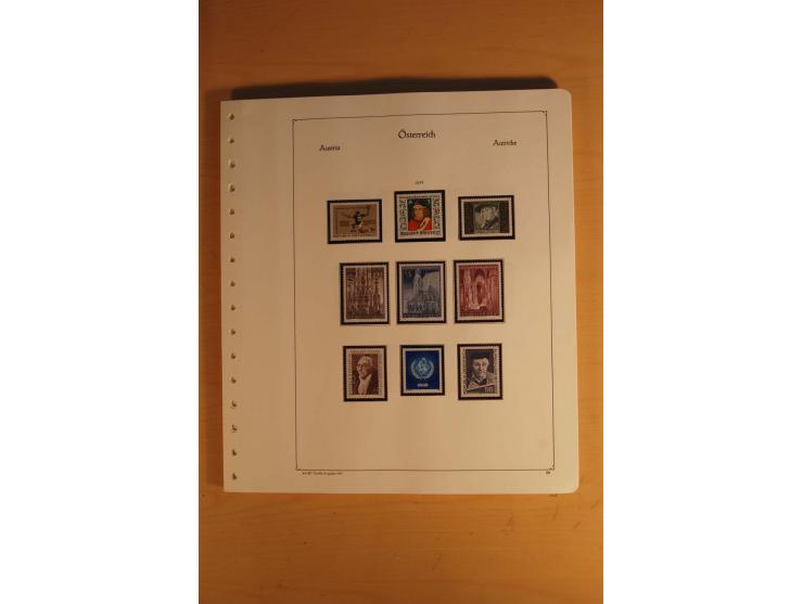 1850/1983, anfangs ungebrauchte, später zunehmend postfrische Sammlung mit etlichen guten Ausgaben, dabei Mi.-Nr. 1-5 ungebra