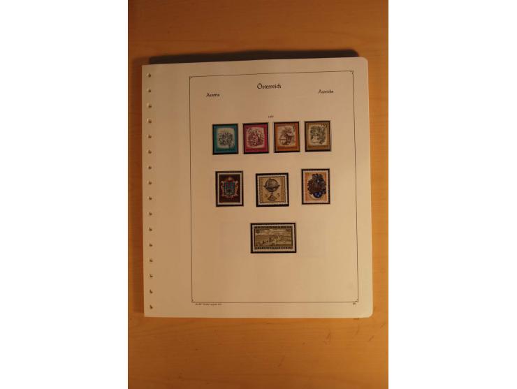 1850/1983, anfangs ungebrauchte, später zunehmend postfrische Sammlung mit etlichen guten Ausgaben, dabei Mi.-Nr. 1-5 ungebra