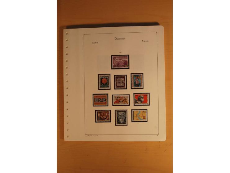 1850/1983, anfangs ungebrauchte, später zunehmend postfrische Sammlung mit etlichen guten Ausgaben, dabei Mi.-Nr. 1-5 ungebra