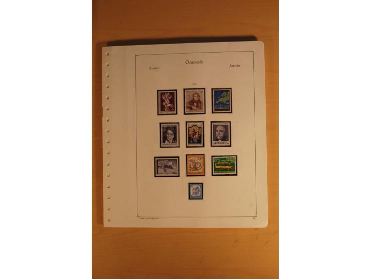 1850/1983, anfangs ungebrauchte, später zunehmend postfrische Sammlung mit etlichen guten Ausgaben, dabei Mi.-Nr. 1-5 ungebra