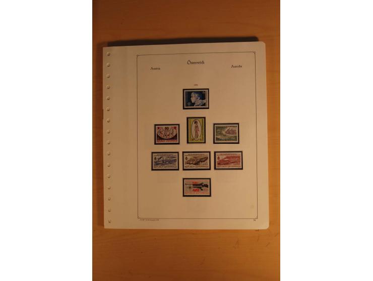 1850/1983, anfangs ungebrauchte, später zunehmend postfrische Sammlung mit etlichen guten Ausgaben, dabei Mi.-Nr. 1-5 ungebra