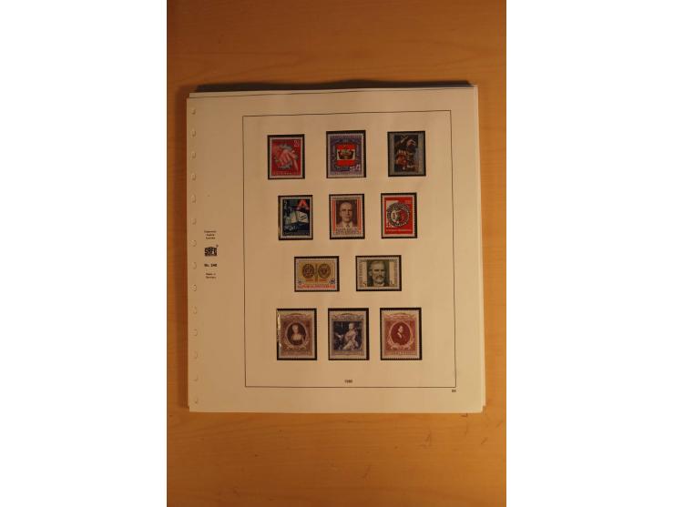 1850/1983, anfangs ungebrauchte, später zunehmend postfrische Sammlung mit etlichen guten Ausgaben, dabei Mi.-Nr. 1-5 ungebra