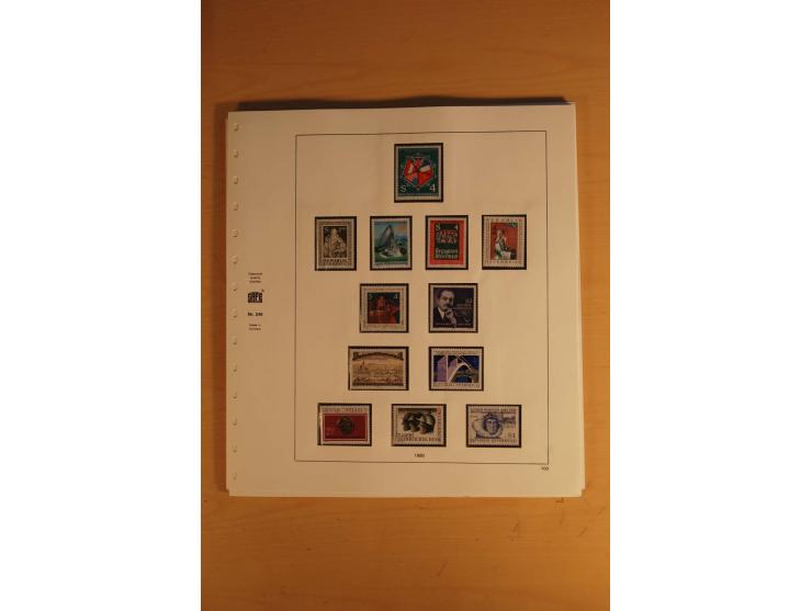 1850/1983, anfangs ungebrauchte, später zunehmend postfrische Sammlung mit etlichen guten Ausgaben, dabei Mi.-Nr. 1-5 ungebra