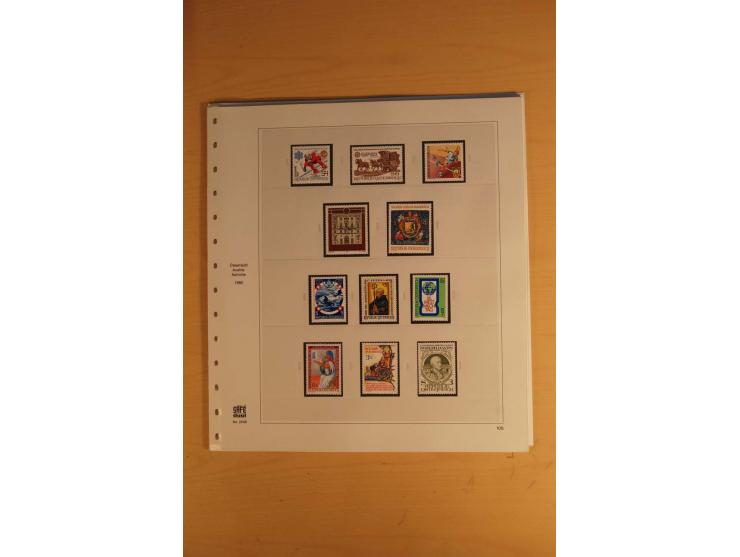 1850/1983, anfangs ungebrauchte, später zunehmend postfrische Sammlung mit etlichen guten Ausgaben, dabei Mi.-Nr. 1-5 ungebra