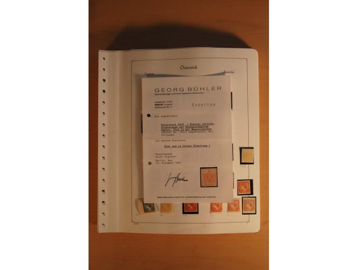 1850/1983, anfangs ungebrauchte, später zunehmend postfrische Sammlung mit etlichen guten Ausgaben, dabei Mi.-Nr. 1-5 ungebra