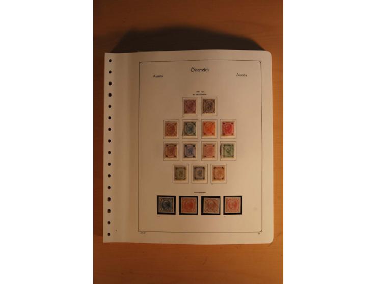 1850/1983, anfangs ungebrauchte, später zunehmend postfrische Sammlung mit etlichen guten Ausgaben, dabei Mi.-Nr. 1-5 ungebra