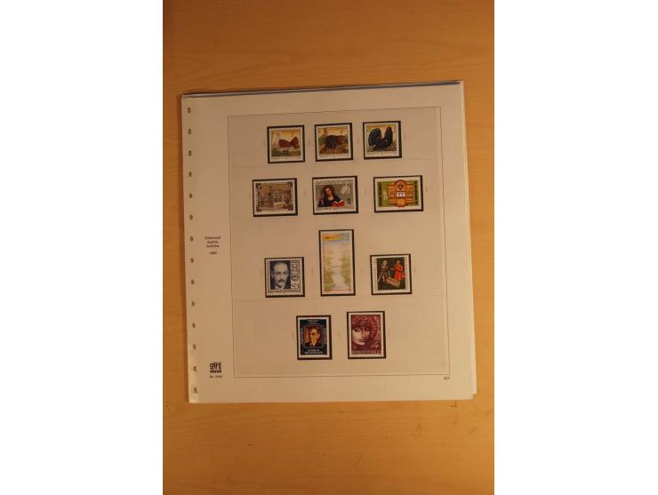 1850/1983, anfangs ungebrauchte, später zunehmend postfrische Sammlung mit etlichen guten Ausgaben, dabei Mi.-Nr. 1-5 ungebra