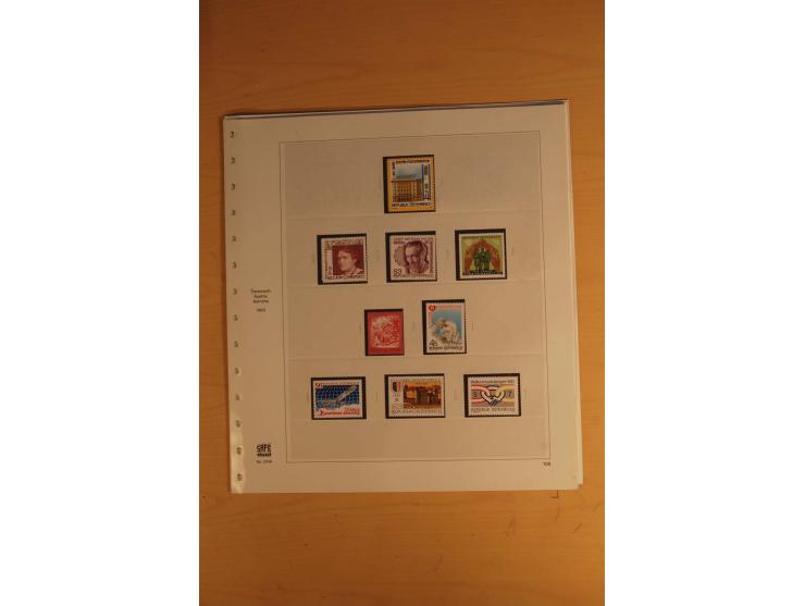1850/1983, anfangs ungebrauchte, später zunehmend postfrische Sammlung mit etlichen guten Ausgaben, dabei Mi.-Nr. 1-5 ungebra