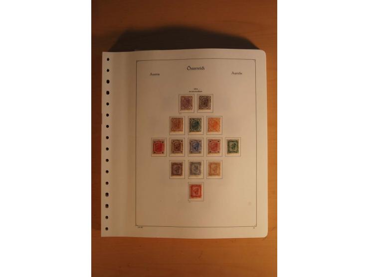 1850/1983, anfangs ungebrauchte, später zunehmend postfrische Sammlung mit etlichen guten Ausgaben, dabei Mi.-Nr. 1-5 ungebra