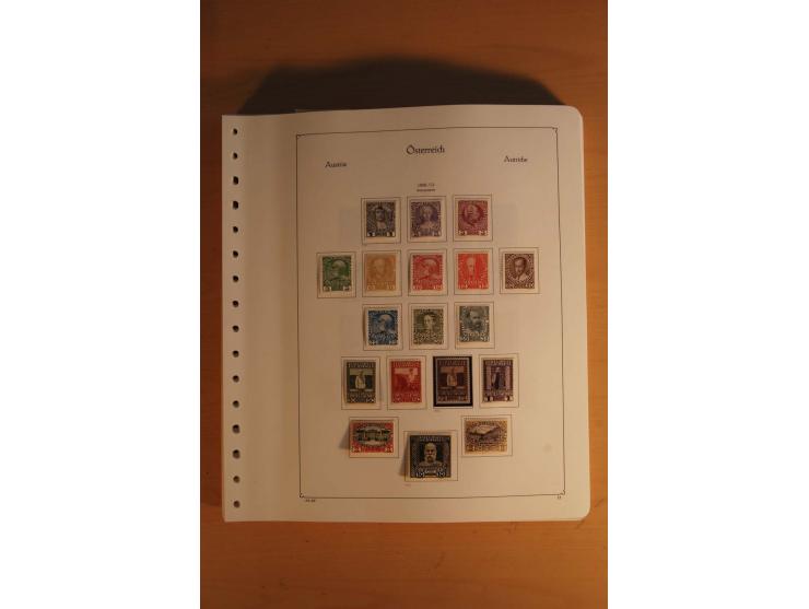 1850/1983, anfangs ungebrauchte, später zunehmend postfrische Sammlung mit etlichen guten Ausgaben, dabei Mi.-Nr. 1-5 ungebra