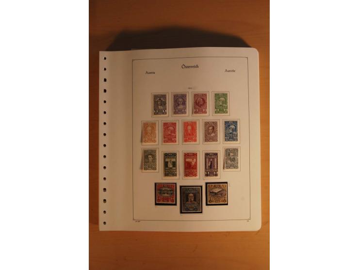 1850/1983, anfangs ungebrauchte, später zunehmend postfrische Sammlung mit etlichen guten Ausgaben, dabei Mi.-Nr. 1-5 ungebra