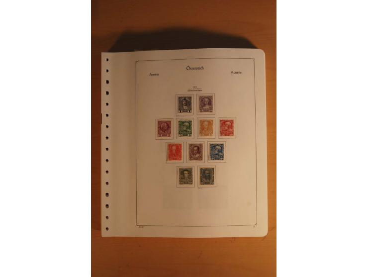1850/1983, anfangs ungebrauchte, später zunehmend postfrische Sammlung mit etlichen guten Ausgaben, dabei Mi.-Nr. 1-5 ungebra