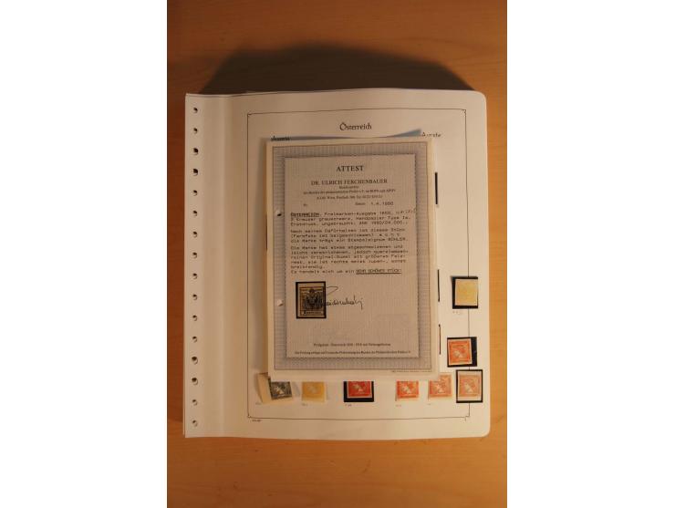 1850/1983, anfangs ungebrauchte, später zunehmend postfrische Sammlung mit etlichen guten Ausgaben, dabei Mi.-Nr. 1-5 ungebra