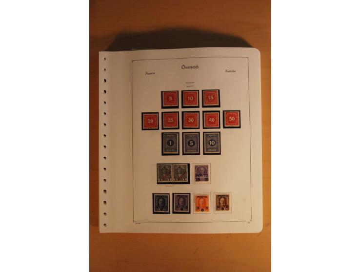 1850/1983, anfangs ungebrauchte, später zunehmend postfrische Sammlung mit etlichen guten Ausgaben, dabei Mi.-Nr. 1-5 ungebra