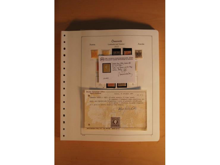 1850/1983, anfangs ungebrauchte, später zunehmend postfrische Sammlung mit etlichen guten Ausgaben, dabei Mi.-Nr. 1-5 ungebra