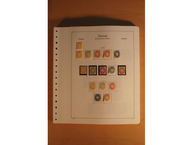 1850/1983, anfangs ungebrauchte, später zunehmend postfrische Sammlung mit etlichen guten Ausgaben, dabei Mi.-Nr. 1-5 ungebra