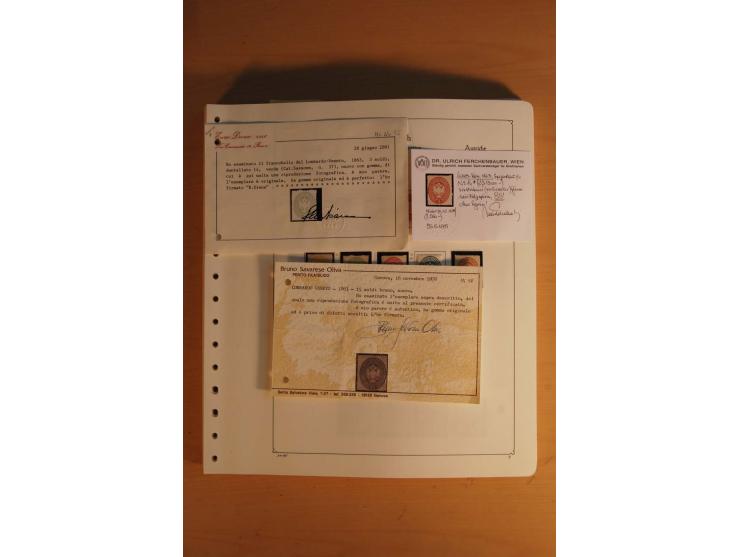 1850/1983, anfangs ungebrauchte, später zunehmend postfrische Sammlung mit etlichen guten Ausgaben, dabei Mi.-Nr. 1-5 ungebra