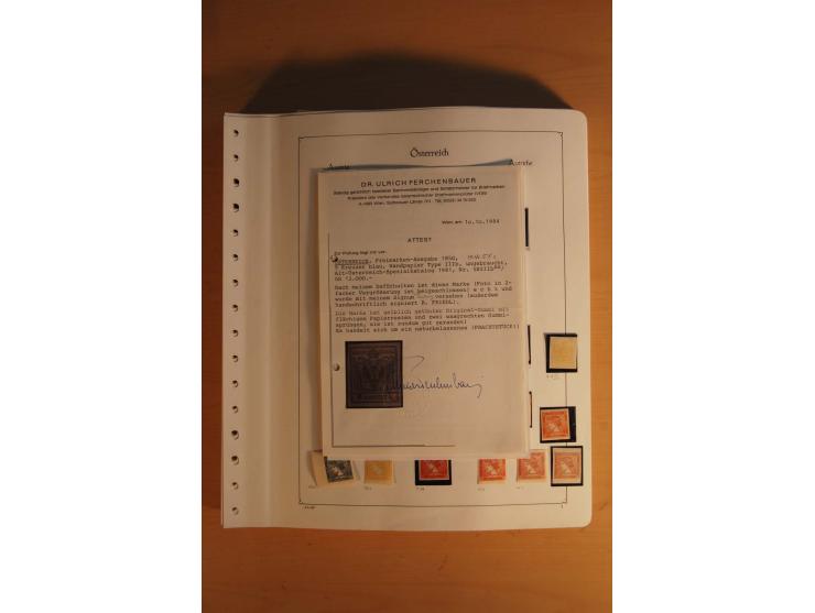1850/1983, anfangs ungebrauchte, später zunehmend postfrische Sammlung mit etlichen guten Ausgaben, dabei Mi.-Nr. 1-5 ungebra