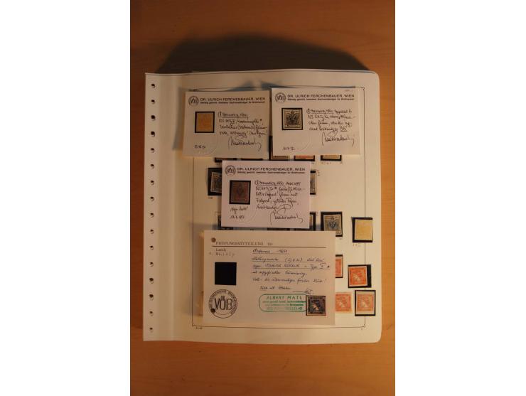1850/1983, anfangs ungebrauchte, später zunehmend postfrische Sammlung mit etlichen guten Ausgaben, dabei Mi.-Nr. 1-5 ungebra