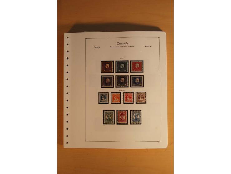 1850/1983, anfangs ungebrauchte, später zunehmend postfrische Sammlung mit etlichen guten Ausgaben, dabei Mi.-Nr. 1-5 ungebra